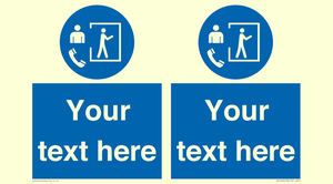 Custom Mandatory: Entry only with supervisor outside